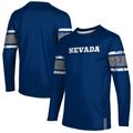 Men's Navy Nevada Wolf Pack Long Sleeve T-Shirt
