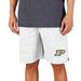 Men's Concepts Sport White/Charcoal Purdue Boilermakers Throttle Knit Jam Shorts