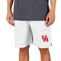 Men's Concepts Sport White/Charcoal Houston Cougars Throttle Knit Jam Shorts