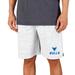 Men's Concepts Sport White/Charcoal Buffalo Bulls Throttle Knit Jam Shorts