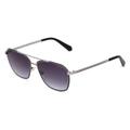 Guess GU00046 Herren-Sonnenbrille Vollrand Eckig Metall-Gestell, schwarz