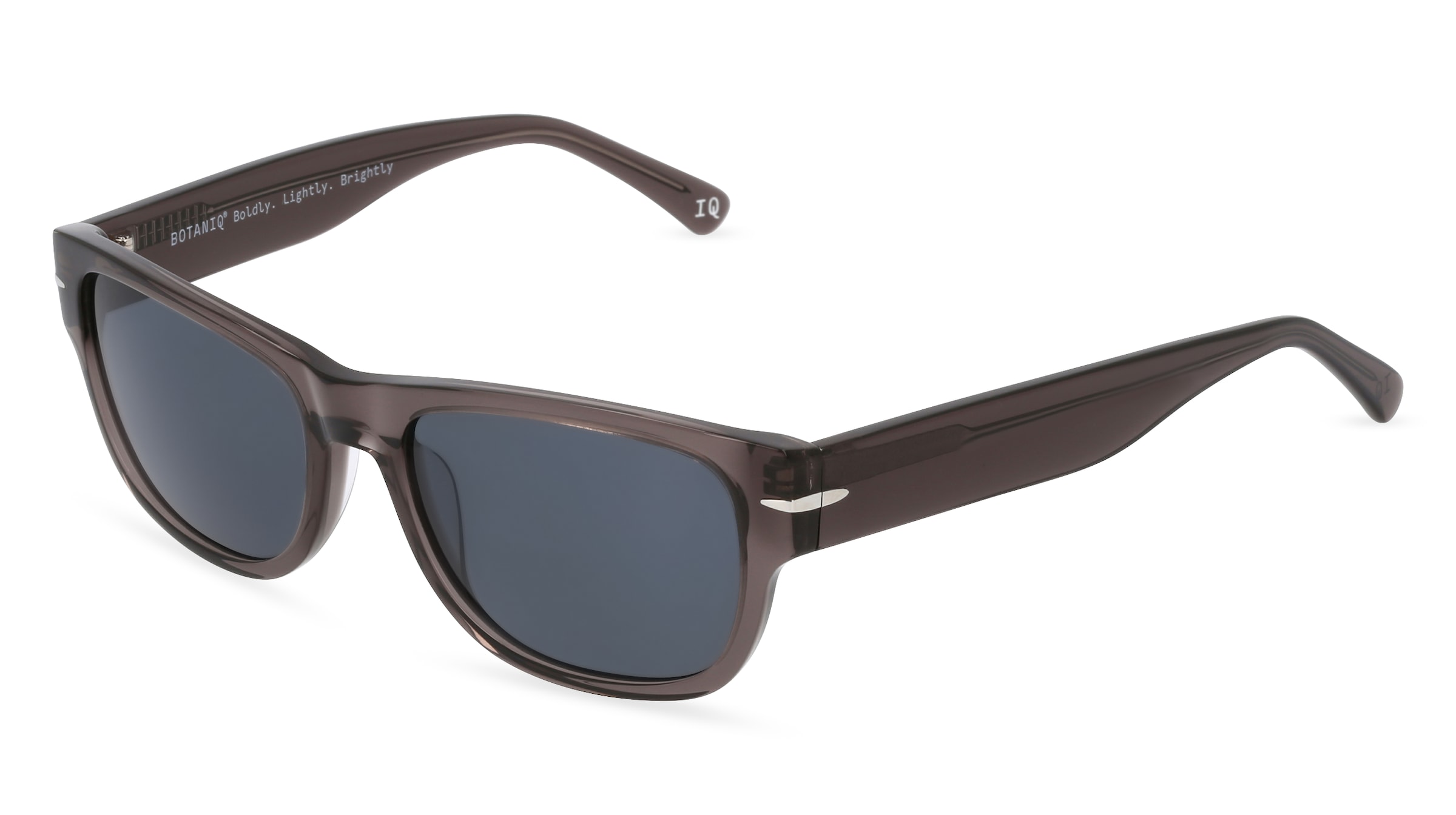 Botaniq 7018 Herren-Sonnenbrille Vollrand Quadratisch Acetat-Gestell, grau