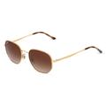 Ray-Ban RB 3682 Unisex-Sonnenbrille Vollrand Panto Metall-Gestell, gold