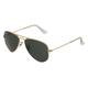 Ray-Ban Junior RJ 9506S AVIATOR Jugend-Sonnenbrille Vollrand Pilot Metall-Gestell, gold