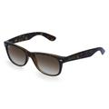 Ray-Ban RB 2132 NEW WAYFARER Unisex-Sonnenbrille Vollrand Eckig Kunststoff-Gestell, braun