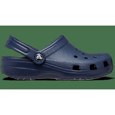 Crocs Navy Kids' Classic Clog Shoes