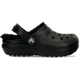 Crocs Black / Black Toddler Classic Lined Clog Shoes