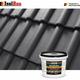 Isolbau - Dachfarbe Anthrazit 4 kg Sockelfarbe Fassadenfarbe Dachbeschichtung ral Farbe