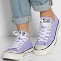 Converse Shoes | Classic Chucks! Converse Chuck Taylor All Star Low Shoes. Canvas Sz 3 M /5w | Color: Purple | Size: 5