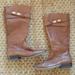 Coach Shoes | Brown Leather Coach Boots | Color: Brown/Tan | Size: 8.5