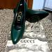 Gucci Shoes | Gucci Brand New Green Pumps | Color: Green | Size: 8