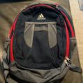 Adidas Bags | Adidas Backpack Navy Blue And Red/ Grey Great Condition | Color: Blue | Size: Os