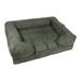 Snoozer Pet Products Forgiveness Dog Sofa Suede in Gray/White/Black | 5 H x 54 W x 36 D in | Wayfair 69972