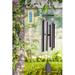 Arlmont & Co. Dorleus Wind Chime Metal | 50 H x 7 W x 7 D in | Wayfair F49913C14EFB4250A42E3B08162E2E4E