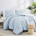 Red Barrel Studio® Tayquan Microfiber Comforter Polyester/Polyfill/Microfiber in Blue | Twin Comforter + 1 Standard Shams | Wayfair