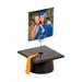 Trinx Alacyia Graduation Photo Holder Place Card Holder in Black | 3.5 H x 1.75 W x 1.75 D in | Wayfair 2723246CE016475A9C12EF4CB759C37F