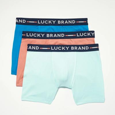 Lucky Brand 3 Pack Cotton Modal Boxer Brief - Men's Accessories Underwear Boxers Briefs, Size S