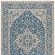 Anita Indoor/Outdoor Rug - Cream/Aqua, 5'3" x 7'6" - Frontgate