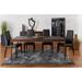 Rye Studio Luciana Grey & Copper Extendable Dining Table