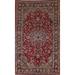 Traditional Floral Red Najafabad Persian Area Rug Handmade Wool Carpet - 6'6" x 10'0"