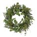 22" Eucalyptus and Baby's Breath Spring Wreath by National Tree Company