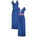 Women's G-III 4Her by Carl Banks Royal Texas Rangers Game Over Maxi Dress