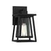 Savoy House Denver 11 Inch Tall Outdoor Wall Light - 5-2020-BK