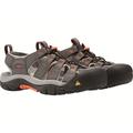 Keen Newport H2 Sandals Synthetic Men's, Magnet/Nasturtium SKU - 607447