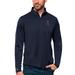 Men's Antigua Navy Los Angeles Angels Tribute Quarter-Zip Pullover Top