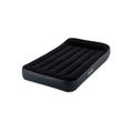 Intex 64141 Dura Beam Pillow Rest Einzelmatratze mit Fiber Tech-Technologie, ohne elektrische Pumpe, 99 x 191 x 25 cm Schwarz California King