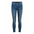 VERO MODA Damen VMTILDE MR S ANK Zip J VI3114 GA NOOS Jeans, Medium Blue Denim, XXS/30