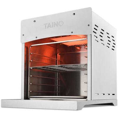 Taino - xxl Hochleistungsgrill Gas bis 800°C mit Pizzastein Edelstahl Silber Image