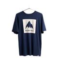 Burton Herren Classic Mountain High T Shirt, Dress Blue, XS