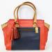 Coach Bags | Authentic Preowned Coach Legacy Colorblock Candace Carryall | Color: Blue/Red | Size: Os