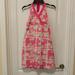 Lilly Pulitzer Dresses | Lily Pulitzer Dress Youth Sz 16. Fits Size 6-8 Adult. Halter Style Gorgeous | Color: Pink | Size: Youth 16