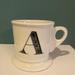 Anthropologie Dining | Anthropologie Monogram Letter A Mug Coffee Cup Shaving Cup | Color: Black/White | Size: Os