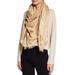 Burberry Accessories | Burberry Monogram Jacquard Scarf Fringe Scarf Honey | Color: Cream/Tan | Size: Os