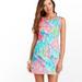 Lilly Pulitzer Dresses | Lily Pulitzer Delia Let’s Cha Cha Shift Dress | Color: Blue/Pink | Size: 8