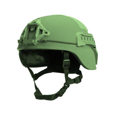 ArmorSource Aire LE Law Enforcement Ultra-Lightweight Fully Loaded Reguar-Cut Ballistic Helmet Foliage Green Medium AIRELE-RCM-R10P2-R-W3-V-FG