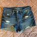 American Eagle Outfitters Shorts | American Eagle Outfitters Distressed Shorts | Color: Blue | Size: 6