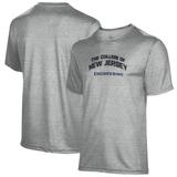 Men's Gray College of New Jersey Lions Engineering Name Drop T-Shirt