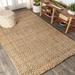 JONATHAN Y Hiro Hand Woven Boucle Chunky Jute Area Rug