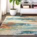 JONATHAN Y Groovy POP Modern Abstract Vintage Waterfall Area Rug