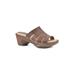 Women's White Mountain Valora Mule Sandal by White Mountain in Brown Woven (Size 7 M)