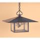 Arroyo Craftsman Monterey 12 Inch Tall 1 Light Outdoor Hanging Lantern - MH-17SF-WO-RC