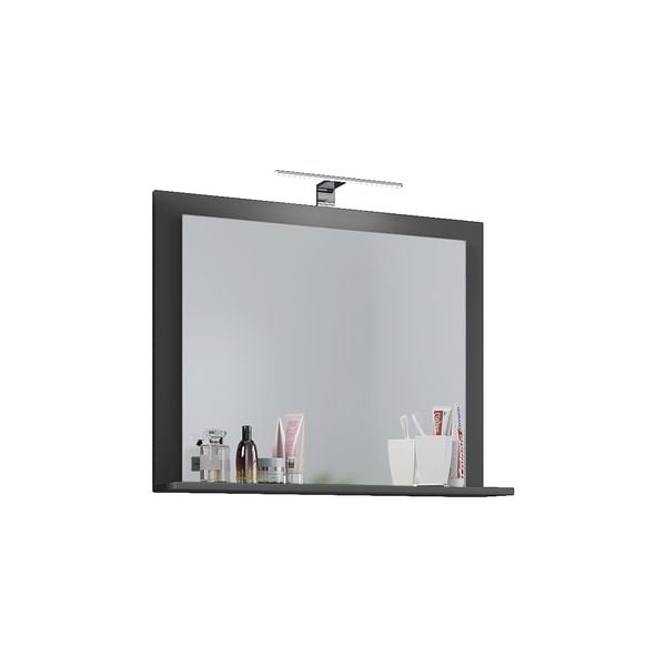 VCM Morgenthaler Spiegel »VCB 10 Maxi« 80 cm grau, 80x55x17 cm Image