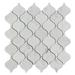 Stone & Tile Shoppe, Inc. Marble Arabesque Mosaic Wall & Floor Tile Marble in Gray | 3 H x 3 W x 0.38 D in | Wayfair 116712