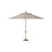 Summer Classics Crank Auto Tilt 108" x 108" Octagonal Market Umbrella Metal in Blue/Navy | 92.91 H in | Wayfair 75625+7806455N