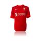 Harvey Elliott FRONT Hand Signed Liverpool 2021-22 Home Shirt