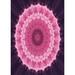 White Rectangle 4' x 6' Indoor Area Rug - Trinx Black/Pink Area Rug Polyester/Wool | Wayfair A8DE2C755B814B58899B7202FA7388CA
